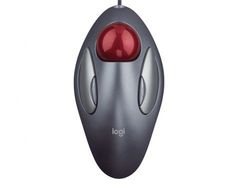 Trackball Mouse Logitech TrackMan Marble, Grey