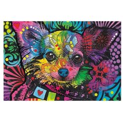 купить Пазл Trefl 20218 Wooden puzzle 500+1. Cățeluș colorat в Кишинёве 