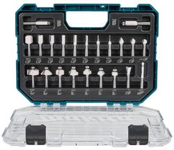 купить Набор головок, бит, насадок Makita D-74778 Set 22buc freze pentru lemn 8mm в Кишинёве 