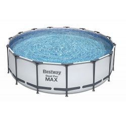 Бассейн Steel Pro Max 457x122cm, 16015Л, метал каркас