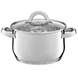 cumpără Cratiță Ambition 60799 Pot With Glass Lid, Berry, 18сm, 2.5L în Chișinău 