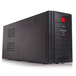 UPS  Ultra Power  500VA/300W , (3 steps AVR, CPU controlled), USB, 8 Schuko, 2 IEC, plastic case
