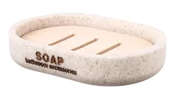 купить Мыльница Bisk 07570 DAKAR bej в Кишинёве 