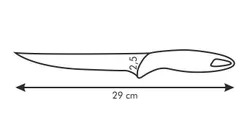 купить Нож Tescoma 863025 Presto 18cm в Кишинёве 