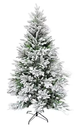 купить Декоративная ёлка Promstore 14770 Brad cu efect de zăpada, 210cm, PE&PVC в Кишинёве 