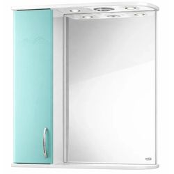 купить Зеркало для ванной Mashtab 9670 Clasic 600x200x720 Alb-Verde в Кишинёве 