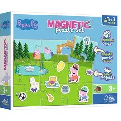 купить Головоломка Trefl 93164 Puzzles - Magnetic - Peppas fun в Кишинёве 