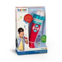 cumpără Jucărie muzicală Battat BT4523Z Microfon cu lumina si sunet, 2004D în Chișinău 