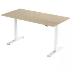 cumpără Masă pentru calculator sc ET114 WH, blat sonoma, 1400x700 în Chișinău 
