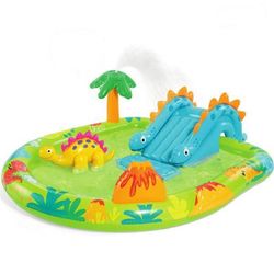 cumpără Piscină gonflabilă Intex 57166 Centrul de joc gonflabil Micul Dino 191x152x58cm, 2+ în Chișinău 