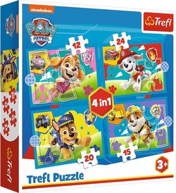 cumpără Puzzle Trefl R25E /13/14 (34628) 4  în 1 Patrula cățelușilor în Chișinău 
