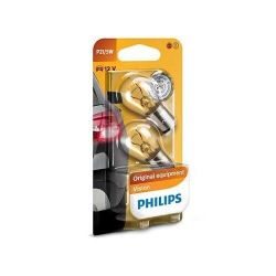 купить Автомобильная лампа Philips P21/5W 12V 21/5W BAY15D Blister (2buc.) (12499B2) в Кишинёве 
