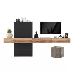 cumpără Set mobilă living Indart Livingul Light 01 (280x35x150) în Chișinău 