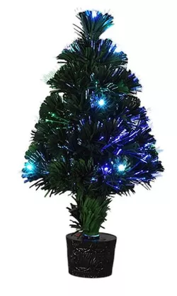 cumpără Brad artificial Promstore 56428 Brad cu varfuri luminoase, 22x45cm, multicolor în Chișinău 