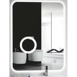 купить Зеркало для ванной Gappo LED G 602 60x80 cm cu mini в Кишинёве 