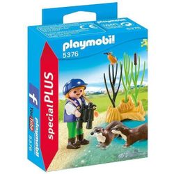 cumpără Jucărie Playmobil PM5376 Young Explorer with Oters în Chișinău 