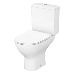 купить Унитаз Cersanit компакт Colour Pro Square Vortex Slim ниж. подв. горизонтальный микролифт быстросъемное DRP в Кишинёве 