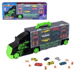 купить Машина HTI 1410023 Camion-transportator Teamsterz Metro City cu 6 mașinuțe в Кишинёве 