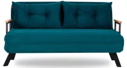 купить Диван Trendy Sando Verde benzina, 78x78x133cm (2 locuri) в Кишинёве 