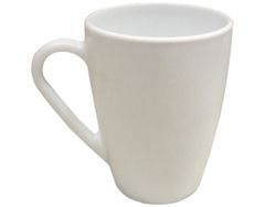 Чашка конус 320ml Bormioli Icon, белая, стеклокерамика
