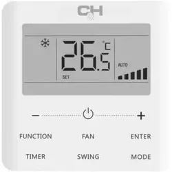 cumpără Termostat de cameră Cooper&Hunter XE7A-24/HC (Wifi) thermostat p/u fancoil în Chișinău 