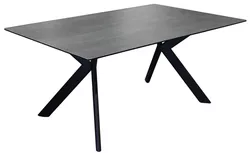 купить Стол Deco Elis (1600x900x760) Black в Кишинёве 