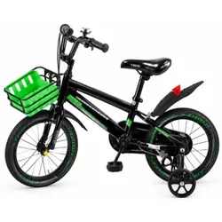 купить Велосипед New World AS-6645 16", cu 4 roti, verde, 2715D в Кишинёве 