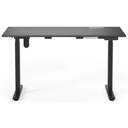 купить Офисный стол Kulik System E-Table Premium Black/Black в Кишинёве 