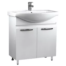 cumpără Dulap pentru lavoar Mashtab 11325 Agat cu 2 usi 50cm Alb în Chișinău 