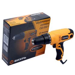 Электрошуруповерт сетевой 550W СШ550 VIHRI