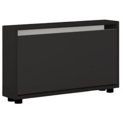 cumpără Raft pentru încălțăminte Mobildor-Lux Leo Slim 100x16x47H cm Anthracite în Chișinău 