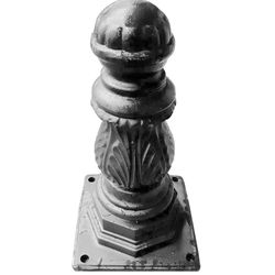 cumpără Organizarea traficului Uniplast 16446T Stalp delimitator din fonta cu talpa H=48.5 cm / baza talpei 24.5 cm în Chișinău 