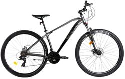 cumpără Bicicletă Crosser JAZZZ 29" *17, (Hidr+Shimano 24s) Grey Black 29-087-24H-17 în Chișinău 