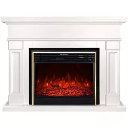 купить Камин электрический ArtFlame Riga & Richi, 1020x1360x330 mm, Alb в Кишинёве 