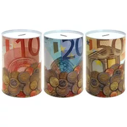 cumpără Decor Holland 16207 Копилка металлическая 22.5x15сm Euro în Chișinău 