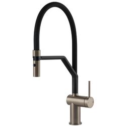 cumpără Bateria bucătărie Gessi 60429-149 Inedito Finox Brushed Nickel în Chișinău 
