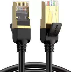 купить Кабель для IT Ugreen 11273, Cat7 F/FTP Ethernet Cable, Pure Copper, Shielded, 10m, Black в Кишинёве 