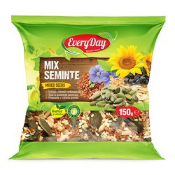 Mix semințe (de susan, de floarea-soarelui, de in, de dovleac), 150g