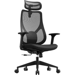 купить Офисное кресло Sense7 Moyo Black в Кишинёве 