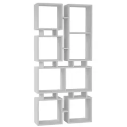 купить Офисный стеллаж Trendy Sina nr.1, Alb, 79x166x24cm (GTR000401) в Кишинёве 