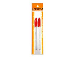 Набор ручек шариковых PT-1159 soft ink,1mm, 2 шт красних
