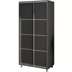 cumpără Dulap my-STYLE C10H0T04BM02-U11, 100x200, антрацит în Chișinău 