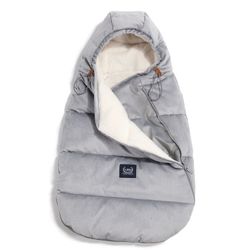 Plic pentru carucior La Millou Velvet Collection - Dark Grey