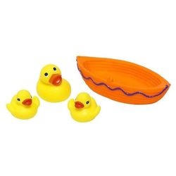 купить Игрушка Eddy Toys ED96201-P Jucarie de baie Barcuta cu 3 Ratuste Portocaliu в Кишинёве 