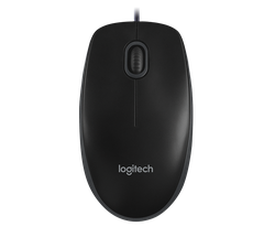 Mouse Logitech B100 OEM, Black