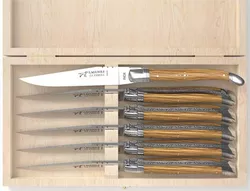 cumpără Set cuțite Laguiole Innovation Line 6 Steak Knives Oak Wood set 6 buc în Chișinău 