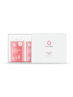 DutyBox Hands Пенал - Мыло-пенка для рук Малиновый йогурт