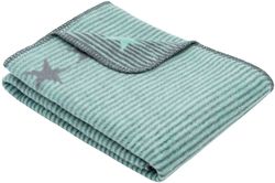 cumpără Textile de casă Ibena 1750/870 Jacquard Decke Lelu Grey/green în Chișinău 