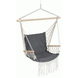 купить Гамак Axentia 135252 gri (include perna detașabilă) в Кишинёве 