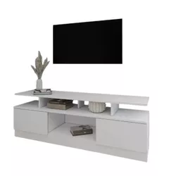 cumpără Comodă TV Smartex (16522) Т9 160cm TV Alb în Chișinău 